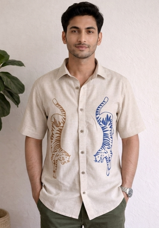 Bagh Embroidered Shirt Unisex