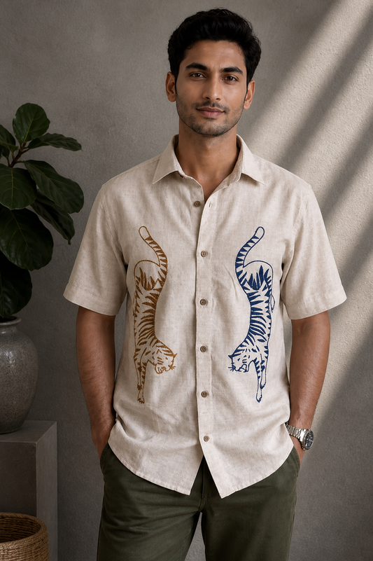 Bagh Embroidered Shirt Unisex